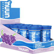 Nuun Sport Electrolyte Tablets for Proactive Hydration Grape 8 Pack