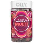 OLLY Women's Multivitamin Gummies, Health & Immune Support, Berry 200 count