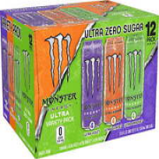 Monster Ultra VP, Ultra Sunrise, Ultra Violet, Ultra Paradise, 16 fl oz, 12 Pack