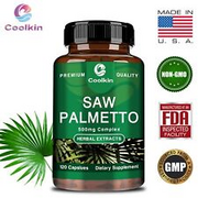 Saw Palmetto 500mg - Prostate Health,Relieve Frequent Urination,Hormonal Balance