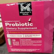 Member's Mark Women's Daily Probiotic ~ 14 Strain ~ 90 Capsules ~ 03/2025