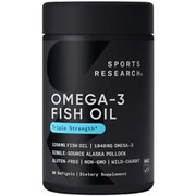 Triple Strength Omega 3 Fish Oil - Burpless Fish Oil Supplement w/EPA & DHA F...