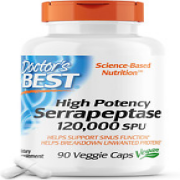High Potency Serrapeptase, Non-Gmo, Gluten Free, Vegan, Supports Healthy Sinuses
