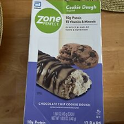ZonePerfect Protein Bars Chocolate Chip Cookie Dough 12 Bars Vitamins & Minerals