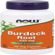 Supplements, Burdock Root (Arctium Lappa) 430 Mg, Herbal Supplement, 100 Veg Cap