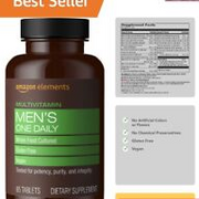 Premium 62% Whole Food Cultured Men's Multivitamin - USA Made, Quality Tested