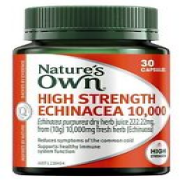 Nature's Own High Strength Echinacea 10,000mg 30 Tablets ozhealthexperts