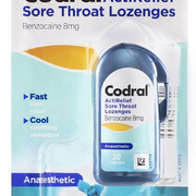 3 × Codral ActiRelief Sore Throat Mint 20 Lozenges OzHealthExperts