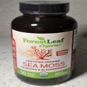 ForestLeaf Organics Irish Sea Moss Bladderwrack & Burdock Root 90 Capsules 12/26