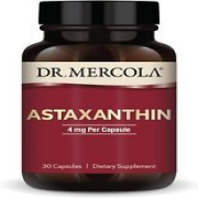 Dr. Mercola Astaxanthin, 30 Servings (30 Capsules), 30 Count (Pack of 1)