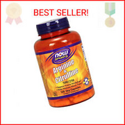 Now Foods Arginine 500mg with Citrulline 250 mg-120 Capsules
