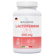 Bandini® Lactoferrin 30 Kapseln, 200mg Laktoferrin + 60mg Vitamin C (1 Kapsel)