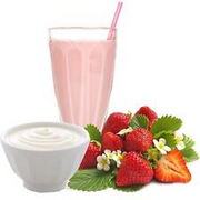 Erdbeer Joghurt Süßmolke Drink Pulver mit Whey Protein 1 kg