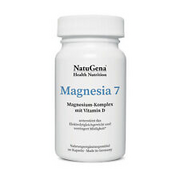NatuGena Magnesia 7 | 90 Kapseln | Magnesium-Komplex mit Vitamin D