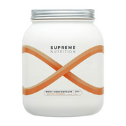 Supreme Nutrition Whey Protein Concentrate | 1.12kg - 28 Servings | 30g of Protein Per Serving | Batch-Tested | Athlete Approved (Salted Caramel, 1120g)