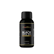 Crushberry Organic Black Seed Oil | 100% Virgin Cold Pressed Omega 3 6 9 | Super Antioxidant for Immune Support, Joints, Digestion, Hair & Skin | Vegan, Gluten-Free, Non-GMO | 8oz