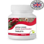 Apfelessig 500 mg Gemüse 60 Tabletten UK Pillen