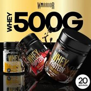 Warrior Whey Protein Powder Up to 36g* of Protein Per Shake Low Sugar 500g