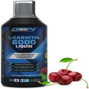 L-Carnitine 6000 Liquid - 1000ml - High Dose with 6000mg / Day - Vegan Cherry
