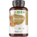 100% Organic Fenugreek - 1500mg. 180 Capsules (3 Month Supply) - High Strength Fenugreek Seeds Powdered Capsules