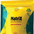 TLC Matrix Organic Vegan Protein Shake, Plant Based Meal Replacement- Vanilla.