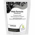 Male Test Formula Capsules Testosterone D Aspartic Acid Spermatogenesis Vitamin and Mineral Complex Sample Pack x7 Pills