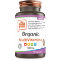 The Good Guru Organic Multivitamin for Women, Vegan Multivitamin Capsules - Multivitamin Capsules for Women with 18 Essential Active Vitamins & Minerals - (90 Capsules)