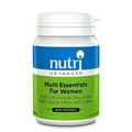 Nutri Advanced - Multi Essentials for Women Multivitamin with Iron - Vegetarian and Vegan - 30 Tablets
