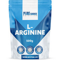 L Arginine 500g Muscle Growth Pump Nitric Oxide Pure Source Nutrition Supplement