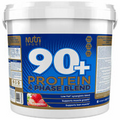 Nutrisport 90+ Protein 5Kg Strawberry Whey Protein Powder 4 Phase Blend Low Fat