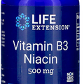 VITAMIN B3 NIACIN LIFEEXTENSION 100 CAPSULES