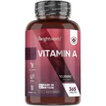 Vitamin A - 10,000IU 365 Tablets - 1 Year Supply - Vegan Friendly - WeightWorld