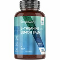 L-Theanine Amino Acid - 400mg 180 Capsules - Caffeine Free Natural Green &amp; Black Tea Supplement