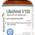 Ubiquinol V100 Active Form From Coenzyme Q10 100mg 60 Capsules